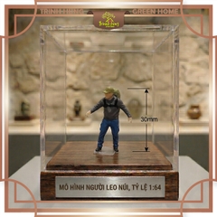 Mô hình Diorama picnic, leo núi in 3D sắc nét