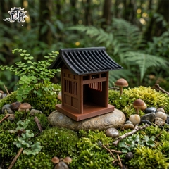 Mô hình nhà cổ trung quốc - miếu nhỏ