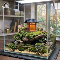 Mô hình nhà cổ trung quốc - miếu nhỏ