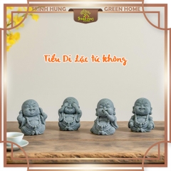 Bộ tiểu di lặc tứ không mini đá sa thạch ST0292