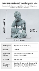 Tượng Hư Không Thiền Phật - An nhiên đá sa thạch ST0376