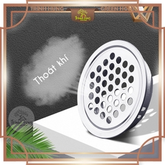 Lỗ thở, lỗ thoáng, thông gió thép không gỉ