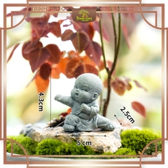 Bộ tượng 4 chú tiểu tập võ ST087