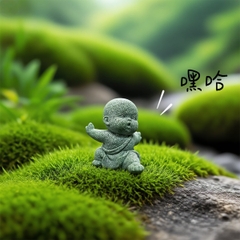 Bộ tượng 4 chú tiểu tập võ ST087