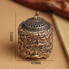 Lư hương chất liệu đồng