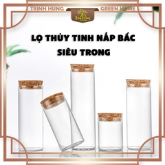 Lọ thủy tinh nắp bấc