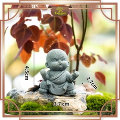 Bộ tượng 4 chú tiểu tập võ ST087