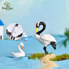 Mô hình Sếu đầu đỏ THMN143