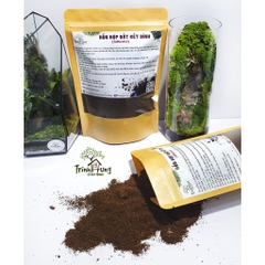 Đất kết dính.Adhesive soil - Chuyên dụng làm Terrarium, tường rêu, bán cạn, bon sai