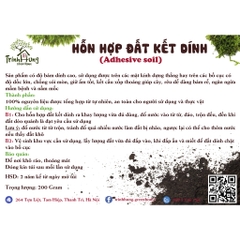 Đất kết dính.Adhesive soil - Chuyên dụng làm Terrarium, tường rêu, bán cạn, bon sai