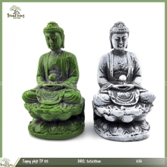 Tượng phật ngồi bệ đá