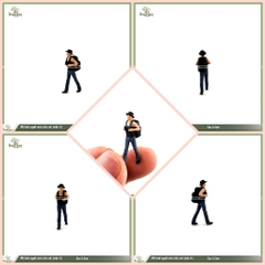 Mô hình người leo núi mini sắc nét