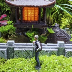 Mô hình người leo núi mini sắc nét