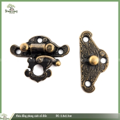 Bộ khóa đồng phong cách cổ điển