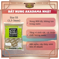 Akadama Nhật size ss (500g)