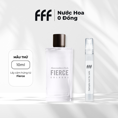 Sample Fierce EDP 10ml