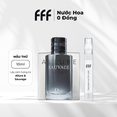 Sample Allure & Sauvage EDP 10ml