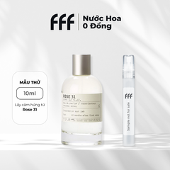 Sample Rose 31 EDP 10ml