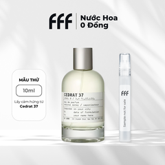 Sample Cedrat 37 EDP 10ml