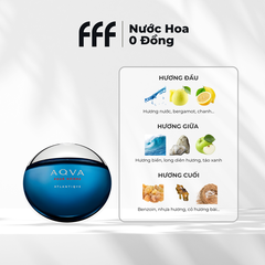 Sample Aqva Pour Homme Atlantiqve EDP 10ml