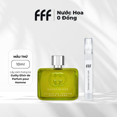 Sample Guilty Elixir de Parfum pour Homme EDP 10ml
