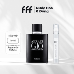 Sample Acqua di Gio Profumo EDP 10ml
