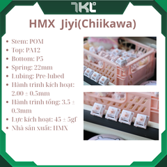 Switch HMX Jiyi | Chiikawa | HMX | 45g | Công tắc bàn phím cơ | TheKeebsOfLeser