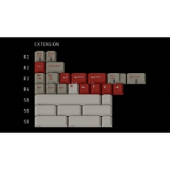 Key Kobo Red Alert | KKB | Hàng Chính Hãng | ABS 2Shot | Bộ nút bàn phím cơ
