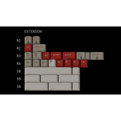 Key Kobo Red Alert | KKB | Hàng Chính Hãng | ABS 2Shot | Bộ nút bàn phím cơ