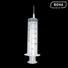 Xilanh 60ml kèm kim tiêm, ống tiêm 60cc kèm kim - XL602