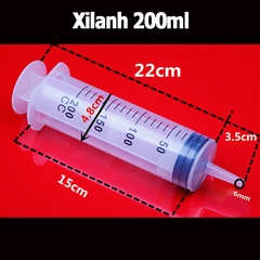 Xilanh, Ống tiêm chiết nước hoa, Xilanh y tế 1000ml, 500ml, 350ml, 300ml, 250ml, 200ml, 150ml, 100ml, 80ml, 60ml - XL
