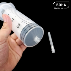 Xilanh 200ml kèm kim, ống tiêm 200cc kèm kim tiêm - XL2002
