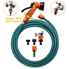 Bộ Tưới Cây 6030 Co Nối Màu Cam – Xoay 360°, Bền Bỉ, Chịu Áp Lực Tốt
