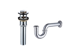Bộ Xả Lavabo KPX-1106 – Xả Kín, Chất Liệu Đồng Mạ Cr Cao Cấp, Chống Han Gỉ & Ố Vàng