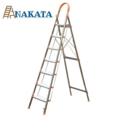Thang Ghế Tay Vịn Inox Màu Cam Bản Lớn Nakata