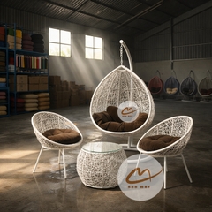 Xích Đu Tổ Chim Bàn Ghế Ban Công, Giải Pháp Tối Ưu Cho Không Gian Nhỏ