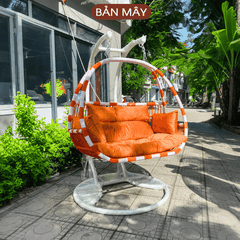 Ghế Xích Đu Đôi Cần Kép Cao Cấp, Quà Tặng Tân Gia Sang Trọng & Ý Nghĩa