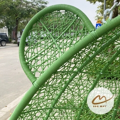 Xích Đu Mây Nhựa Tai Gấu Bản Lớn – Thiết Kế Nhận Diện Cho Không Gian Hiện Đại