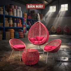 Xích Đu Tổ Chim Bàn Ghế Ban Công, Giải Pháp Tối Ưu Cho Không Gian Nhỏ