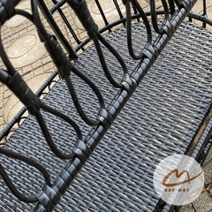 Bàn Ghế Mây Nhựa Đuôi Công – Bộ 2 Ghế 1 Bàn Tạo Điểm Nhấn Sang Trọng Cho Không Gian Sống