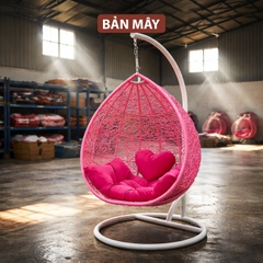 Xích Đu Tổ Chim Đan Rối Dài – Nghệ Thuật Bề Mặt Trong Thiết Kế Xích Đu Mây Nhựa