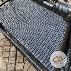 Bàn Ghế Mây Nhựa Đuôi Công – Bộ 2 Ghế 1 Bàn Tạo Điểm Nhấn Sang Trọng Cho Không Gian Sống