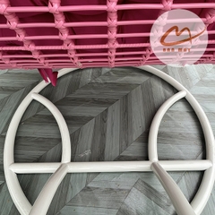 Bộ Bàn Ghế Xích Đu Lưng Vòm Cần Kép, Nội Thất Đại Gia Đình Bền Bỉ mà Sang Trọng