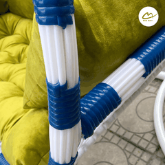 Xích Đu Mây Nhựa Cần Kép Phượng Hoàng - Mẫu Xích Đu Decor Ban Công Siêu Bền