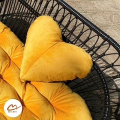 Bộ Bàn Ghế Mây Nhựa Xích Đu Tổ Chim, Decor Ban Công Sân Vườn Chịu Nắng Mưa