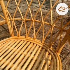 Bộ bàn ghế mây thật (2 ghế 1 bàn)