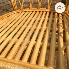 Bộ bàn ghế mây thật (2 ghế 1 bàn)
