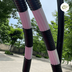 Xích Đu Ngoài Trời Dáng Bầu Dục Cao Cấp - Xích Đu Mây Nhựa Bản Mây