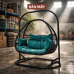 Xích Đu Sân Vườn Chịu Nắng Mưa - Mẫu Xích Đu Đẹp Ngoài Trời Bản Mây