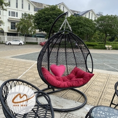 Bộ Bàn Ghế Xích Đu Sân Vườn – Combo Tiếp Khách Ngoài Trời Đồng Bộ Cho Gia Đình